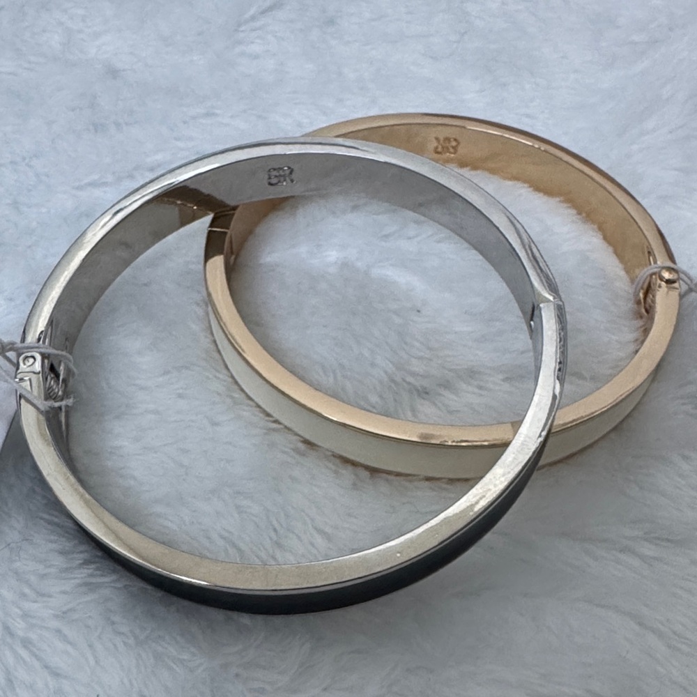 Banana Republic Silver and Gold Bangles